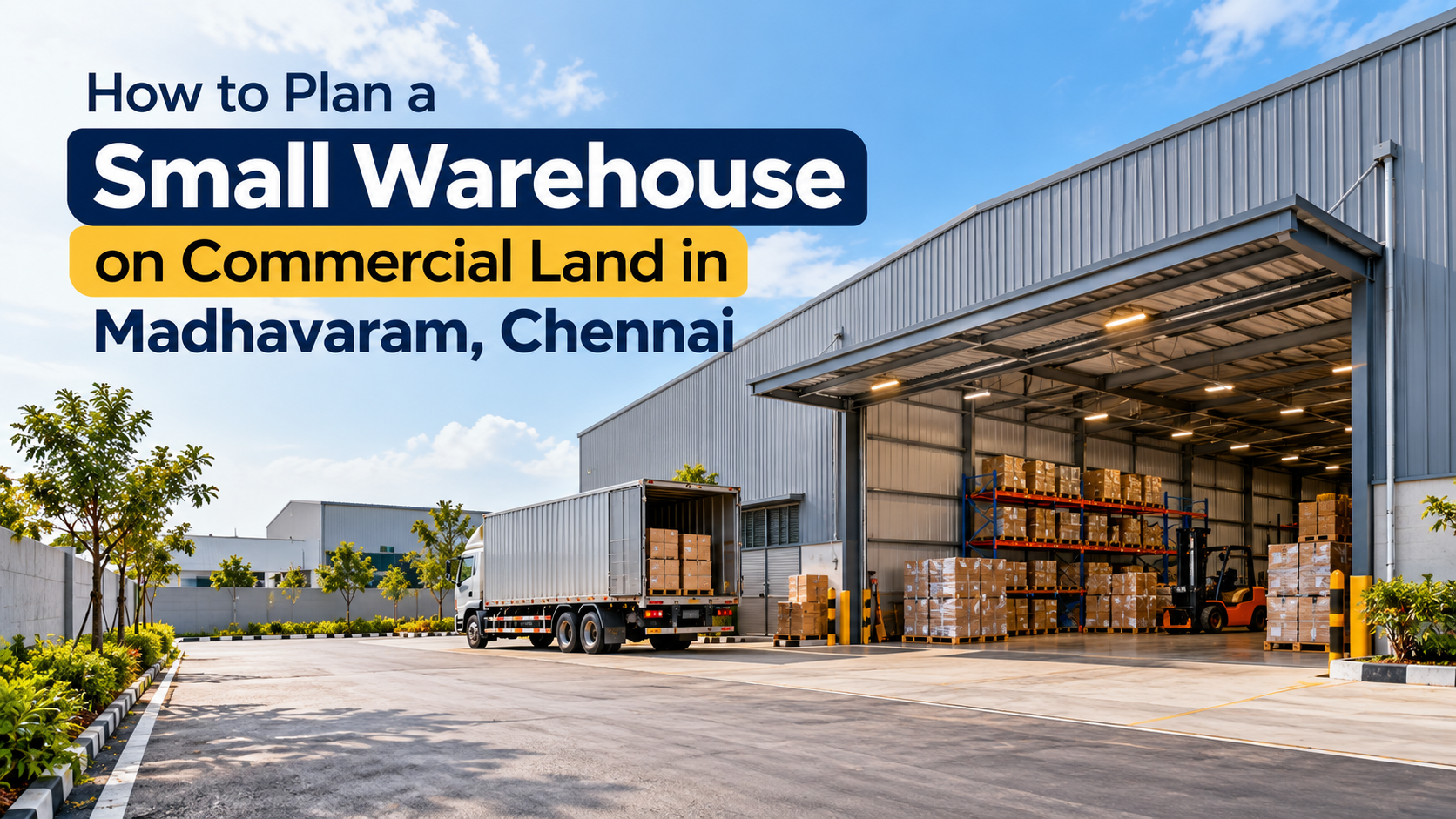 How to Plan a Small Warehouse on Commercial Land in Madhavaram, Chennai
