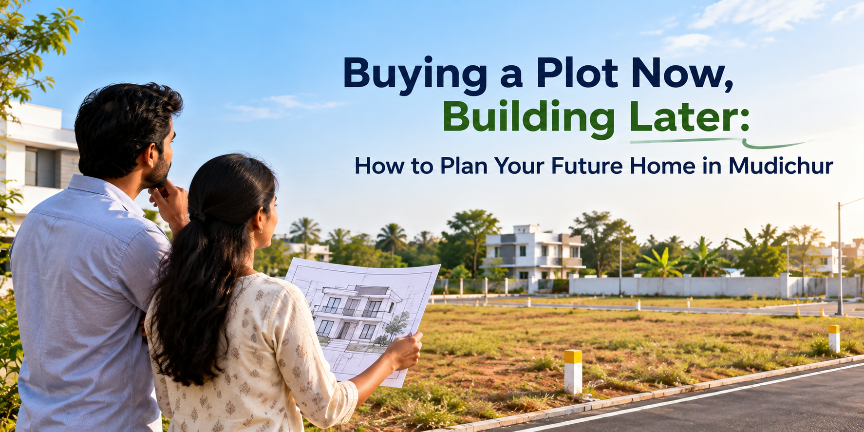 Buying a Plot Now, Building Later: How to Plan Your Future Home in Mudichur