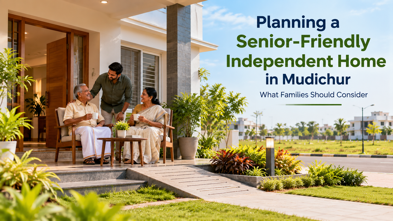 Planning a Senior-Friendly Independent Home in Mudichur: What Families Should Consider