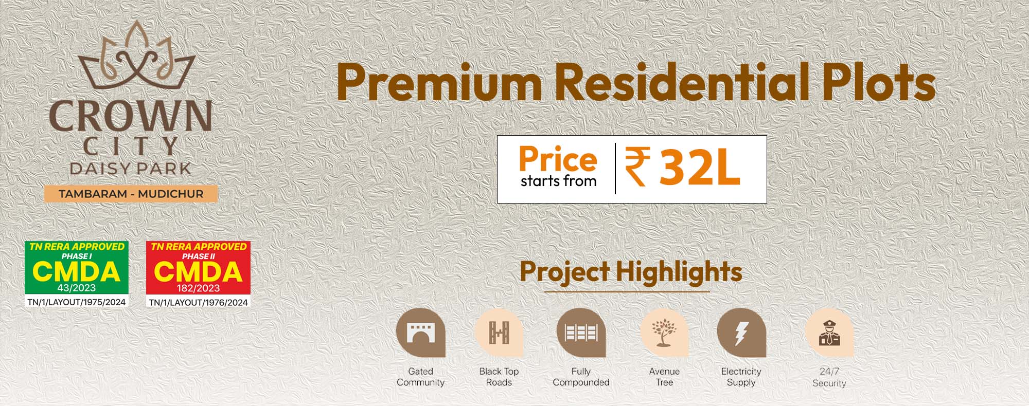 Premium Residential Plots - Stellar City