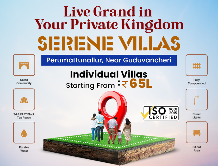 Luxury Individual Villa for Premium Living - Serene Villas