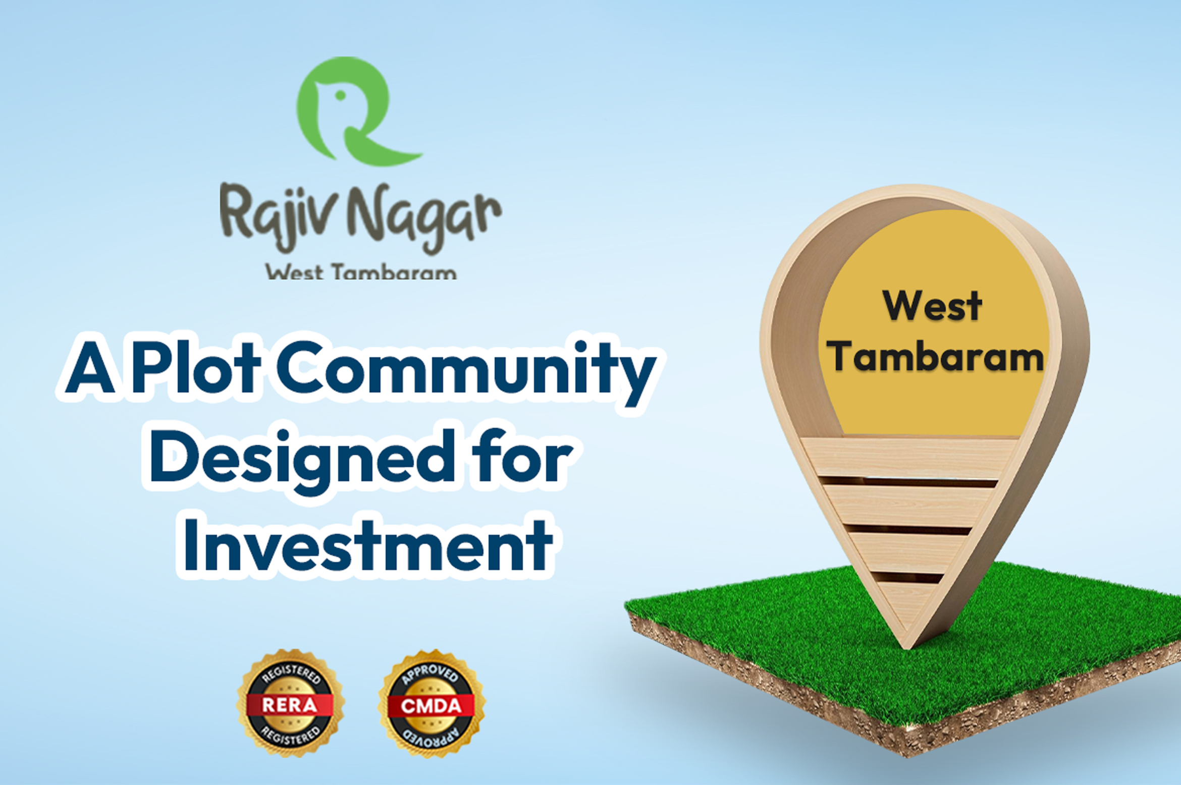 Rajiv Nagar in West Tambaram: A Plot Community Designed for Investment